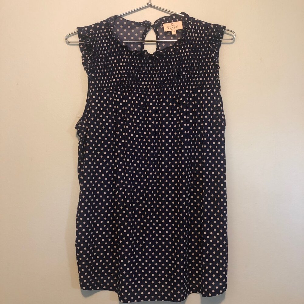 Ember Missy  - Polka Dot Top size Large